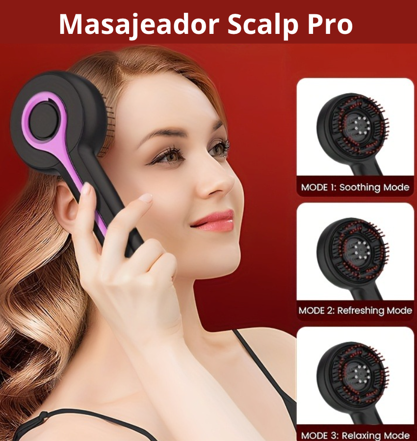 Masajeador Scalp Pro: Fortalece y Frena la caída de tu pelo