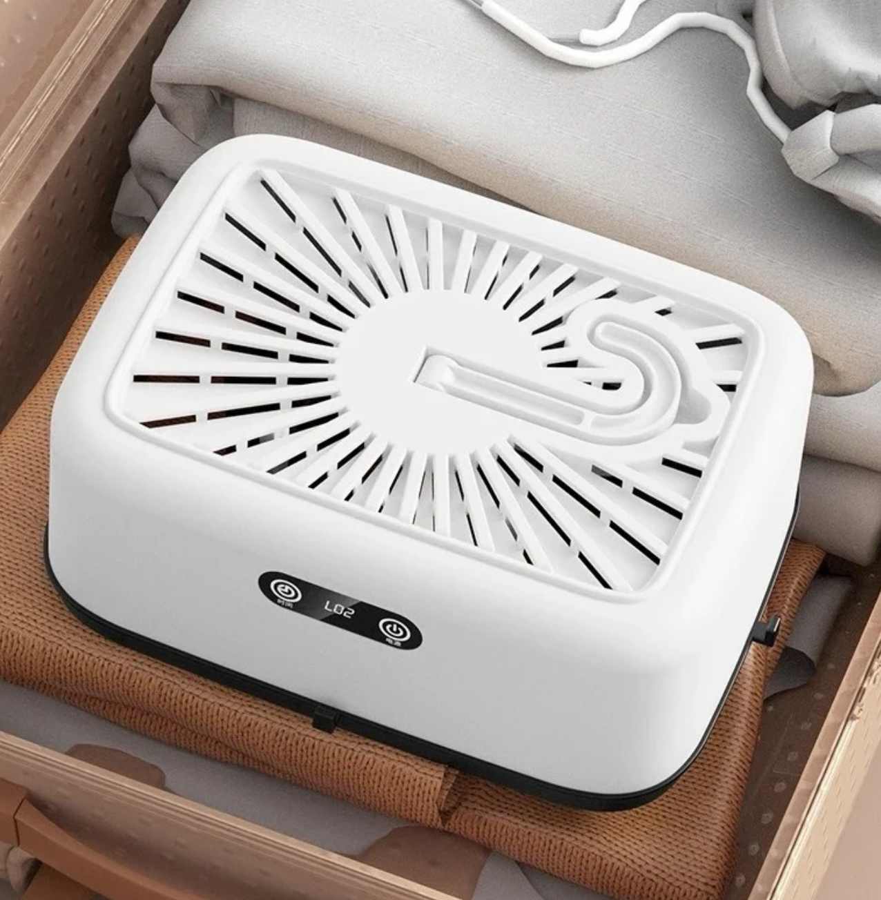 Secadora de ropa eléctrica portátil